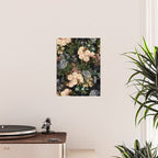 Mystic Vintage Midnight Rose Garden Poster Gallery Image 2