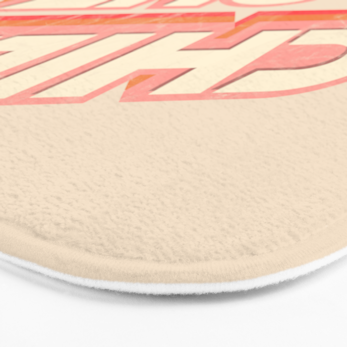 CHILL OUT TYPOGRAPHY Bath Mat Gallery Image 3