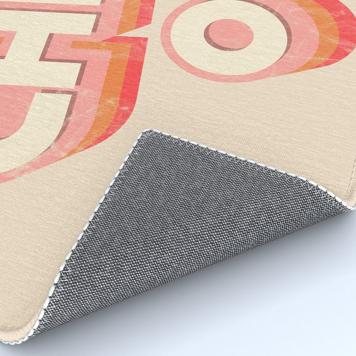 CHILL OUT TYPOGRAPHY Rug Gallery Image 4