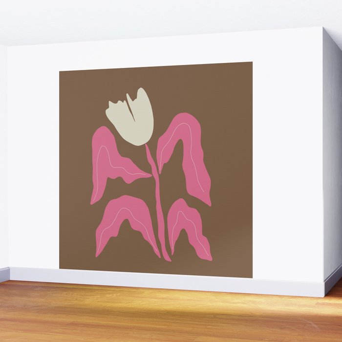 Happy Tulip Wall Mural Gallery Image 2