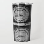 Bourbon Black and White Travel Mug Gallery Image 1