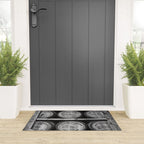 Bourbon Black and White Welcome Mat Gallery Image 3