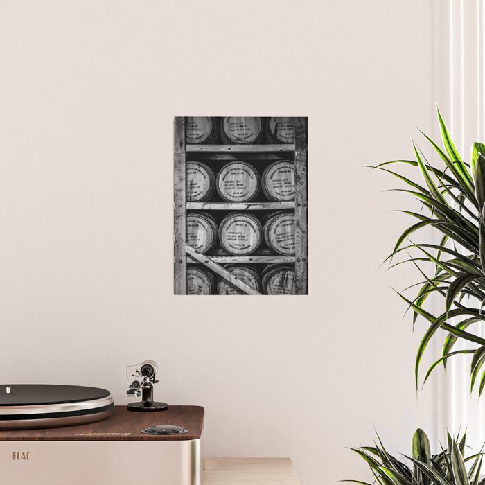 Bourbon Black and White Poster Gallery Image 2
