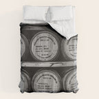 Bourbon Black and White Duvet Cover Gallery Image 6