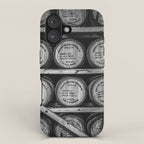 Bourbon Black and White iPhone Case Gallery Image 1