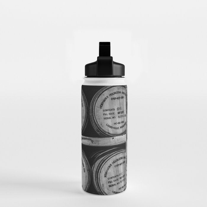 Bourbon Black and White Water Bottle Gallery Image 2