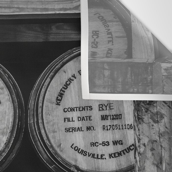 Bourbon Black and White Wall Tapestry Gallery Image 3