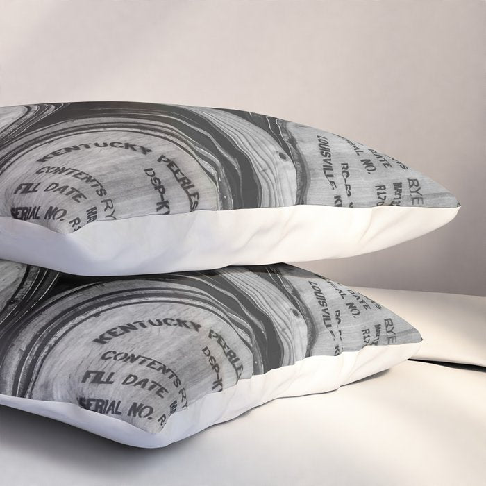 Bourbon Black and White Pillow Sham Gallery Image 3