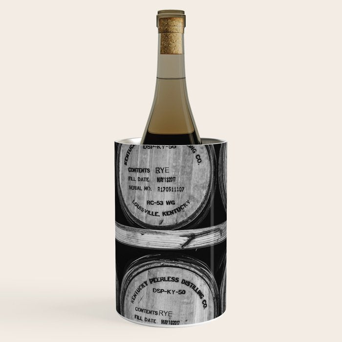 Bourbon Black and White Wine Chiller Gallery Image 1