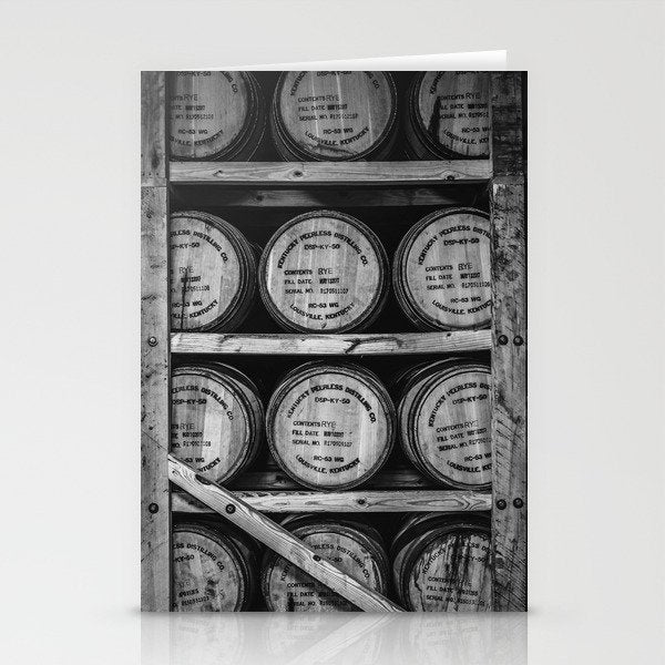 Bourbon Black and White Stationery Card Gallery Image 2