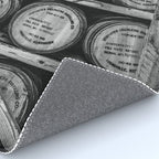 Bourbon Black and White Rug Gallery Image 4