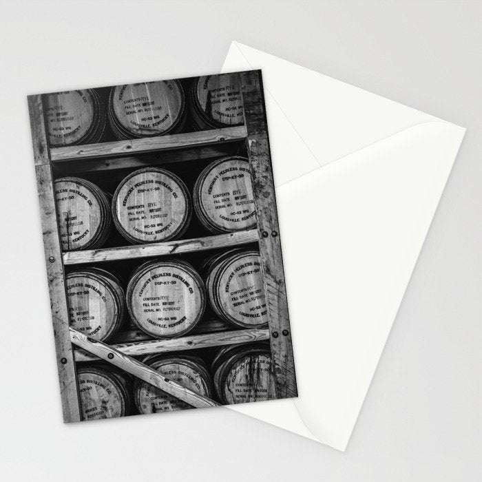 Bourbon Black and White Stationery Card Gallery Image 2