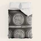 Bourbon Black and White Comforter Gallery Image 6
