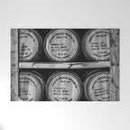 Bourbon Black and White Welcome Mat Gallery Image 1