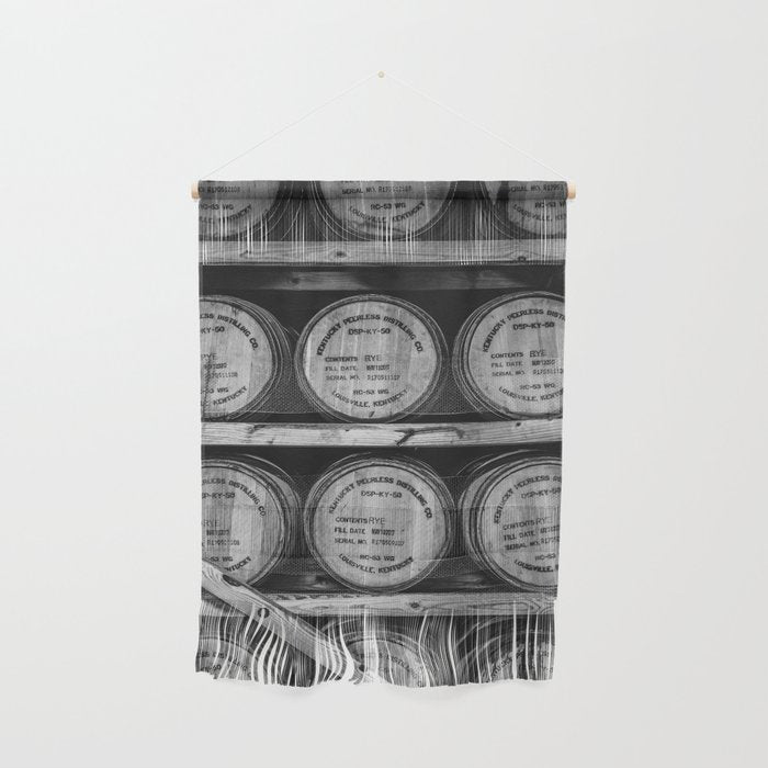 Bourbon Black and White Wall Hanging Gallery Image 1