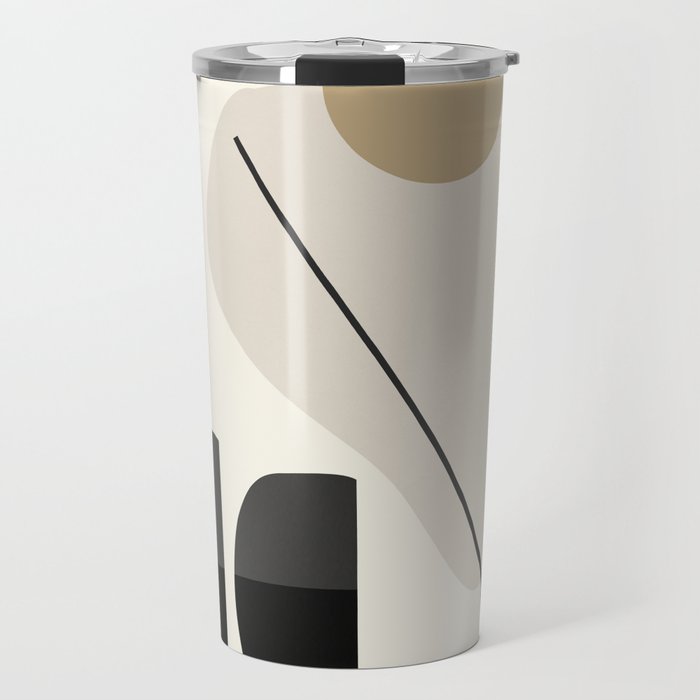 Abstract Minimal Shapes 107 Travel Mug Gallery Image 1