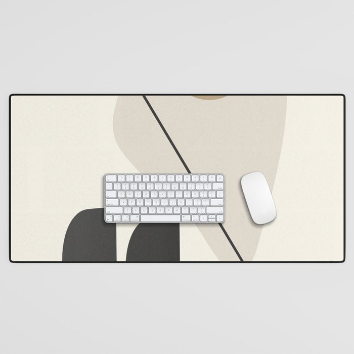 Abstract Minimal Shapes 107 Desk Mat Gallery Image 1