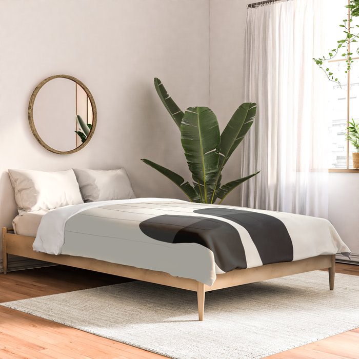 Abstract Minimal Shapes 107 Comforter Gallery Image 2