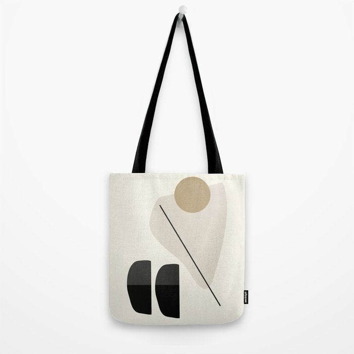 Abstract Minimal Shapes 107 Tote Bag Gallery Image 2