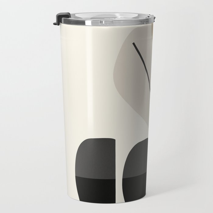 Abstract Minimal Shapes 107 Travel Mug Gallery Image 3