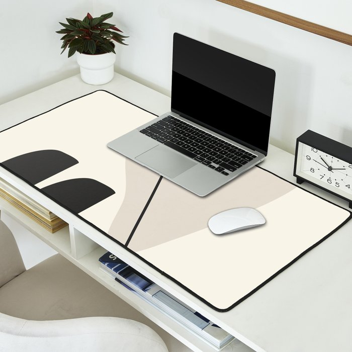 Abstract Minimal Shapes 107 Desk Mat Gallery Image 2
