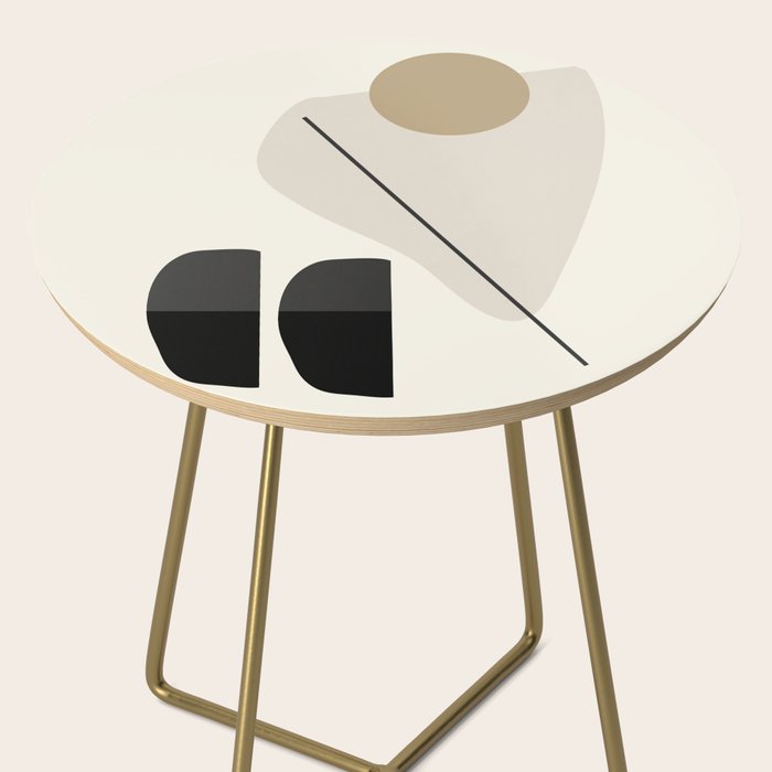 Abstract Minimal Shapes 107 Side Table Gallery Image 2