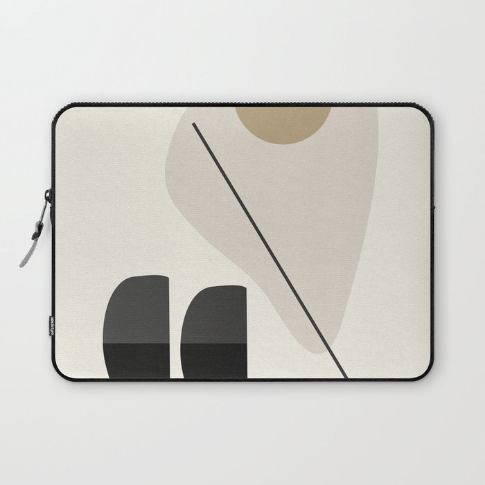 Abstract Minimal Shapes 107 Laptop Sleeve Gallery Image 1