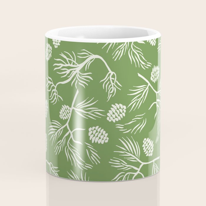 Pine Branches Coffee Mug Gallery Image 4