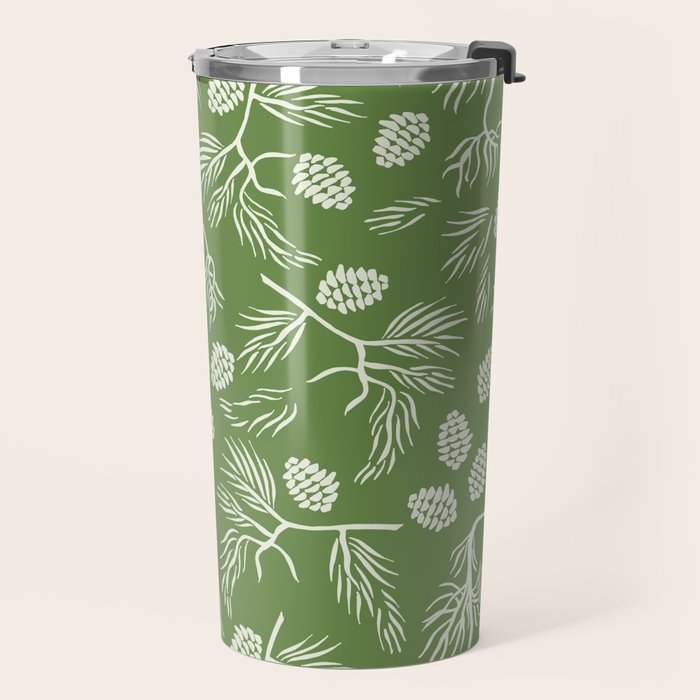 Pine Branches Travel Mug Gallery Image 2