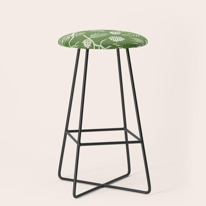 Pine Branches Stool Gallery Image 1