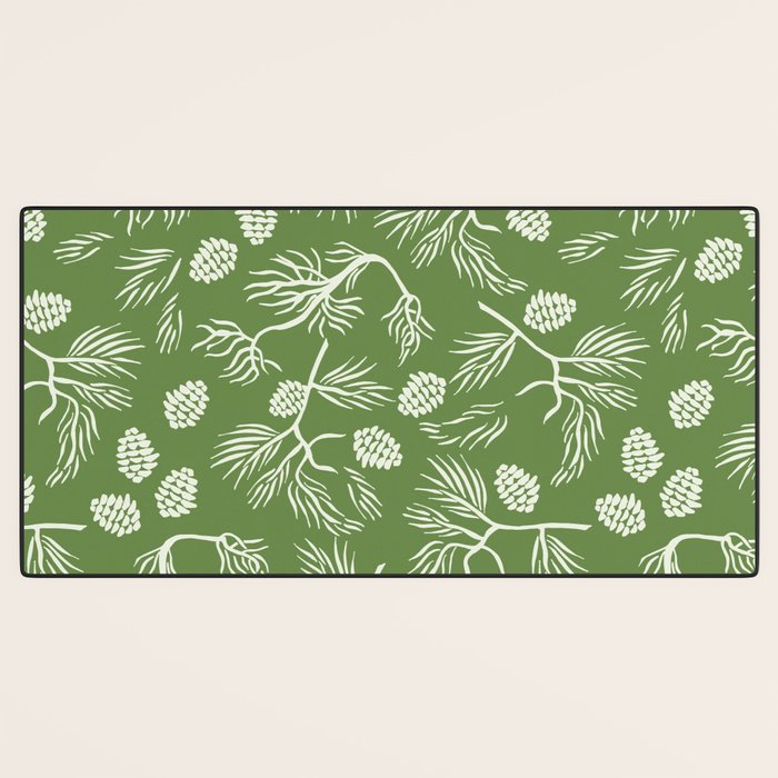 Pine Branches Desk Mat Gallery Image 3