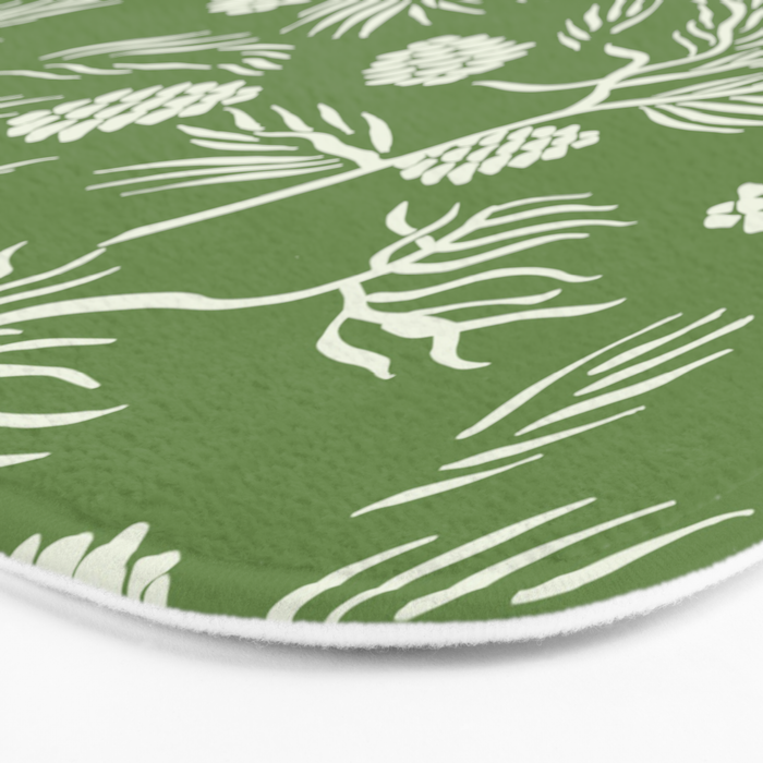 Pine Branches Bath Mat Gallery Image 3