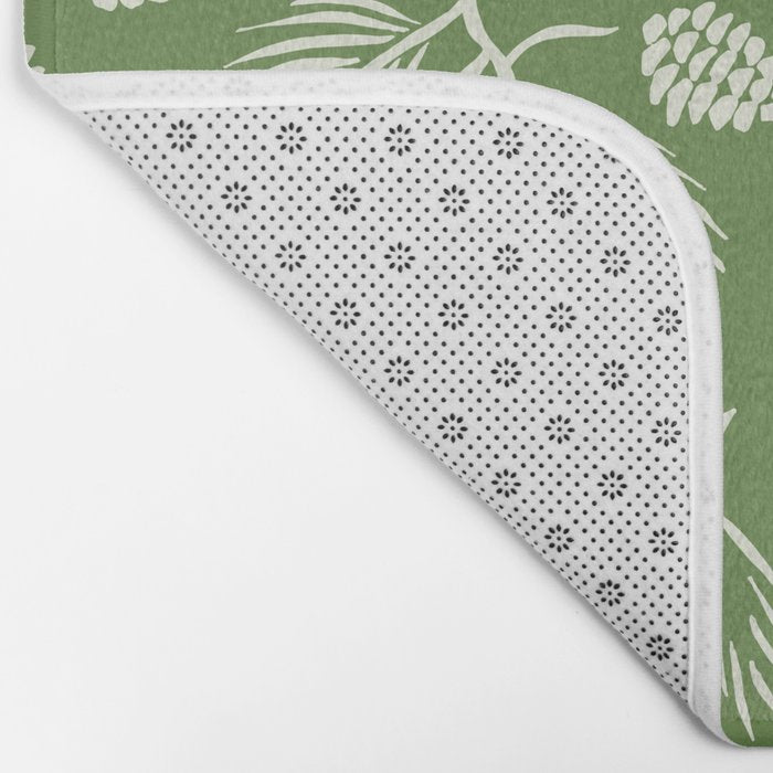 Pine Branches Bath Mat Gallery Image 2