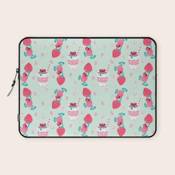 Strawberry poison milk 2 Laptop Sleeve Gallery Image 1