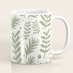 Modern Foliage . Lush Green Coffee Mug Gallery Image 1