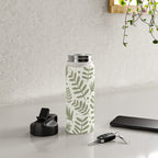 Modern Foliage . Lush Green Water Bottle Gallery Image 4