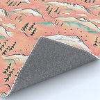 Monte Vista - pink peach and teal Rug Gallery Image 4