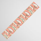 Monte Vista - pink peach and teal Table Runner Gallery Image 3