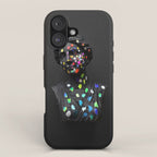 When She Thought of Stars iPhone Case Gallery Image 1
