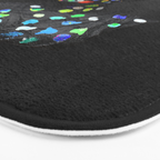 When She Thought of Stars Bath Mat Gallery Image 3