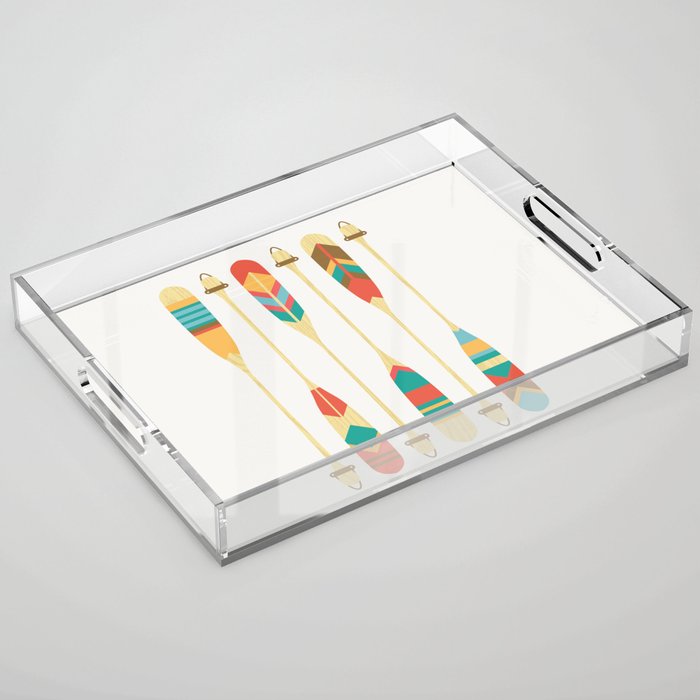Summer Lake Acrylic Tray Gallery Image 1