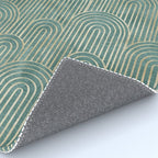 Art Deco Striped Arches Rug Gallery Image 4