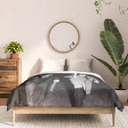 We Want Beer! Protesting Against Prohibition black and white photography - photographs Comforter Gallery Image 3