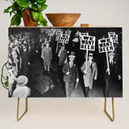 We Want Beer! Protesting Against Prohibition black and white photography - photographs Credenza Gallery Image 1