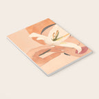 Girl with Flowers Illustration Notebook Gallery Image 3