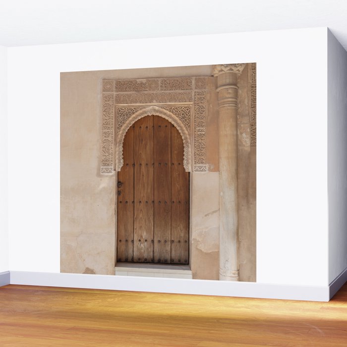 Majestic Alhambra Door - Granada Spain Wall Mural Gallery Image 2