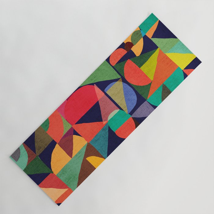 Color Blocks Yoga Mat Gallery Image 1