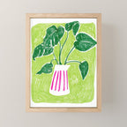 Monstera Mini Art Print Gallery Image 1