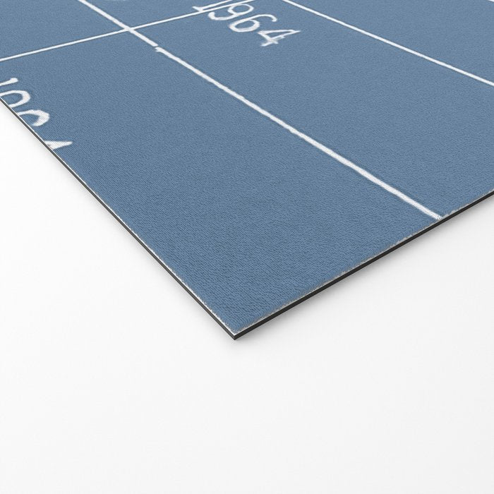 Library Card 23322 Negative Blue Welcome Mat Gallery Image 2