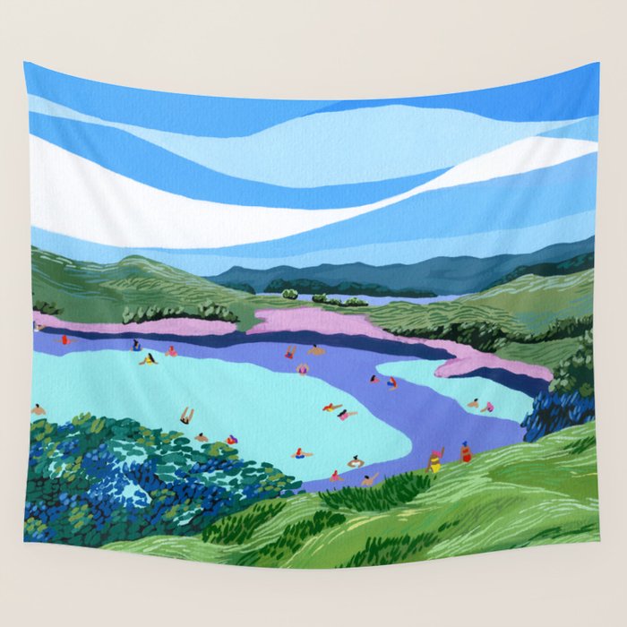 Broken Islands Wall Tapestry Gallery Image 4